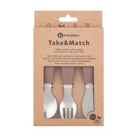PETITE&MARS Rozsdamentes acél evőeszköz készlet Take&Match Velvet Latt