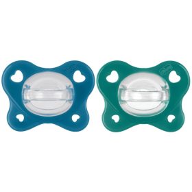   CHICCO PhysioForma® Dual Soft kék cumi 16-36 hónapos korig, 2 db