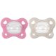 CHICCO PhysioForma® Dual Soft cumi rózsaszín 6-16 hónapos, 2 db