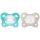 CHICCO PhysioForma® Dual Soft cumik kék 6-16m, 2 db