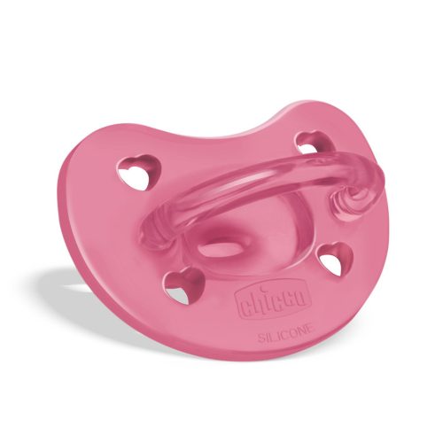CHICCO Physio teljes szilikon cumi 16-36m lány 1db