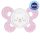 CHICCO Physio Comfort szilikon cumi 6-16 hónapos lányoknak - macska 1 