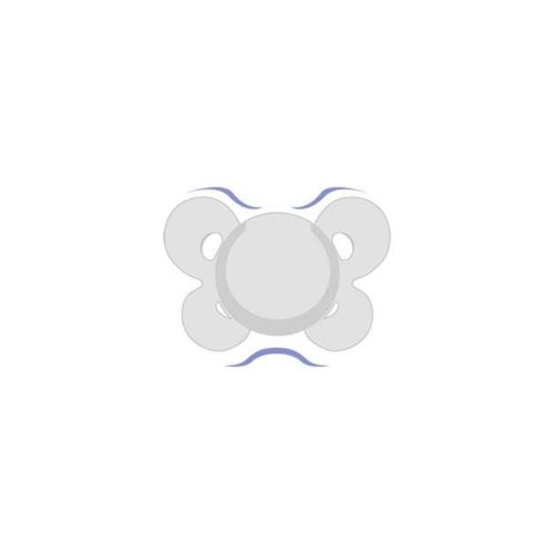 CHICCO Cumisüveg Physio Comfort szilikon éjszakai 16-36h fiú - macska/csillagok 2 db