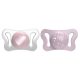 CHICCO Physio Micro szilikon cumi 0-2m lány 2db