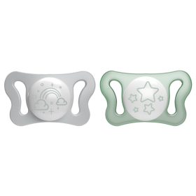 CHICCO Physio Micro szilikon cumi 0-2m éjszakai 2 db