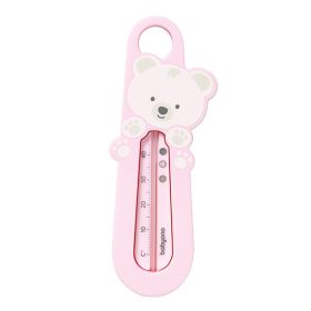 BABYONO Vízhőmérő- mackó, rózsaszín