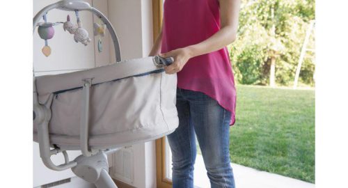 CHICCO Kiságy/fekvőhely/szék Baby Hug Air 4 az 1-ben - Glacial