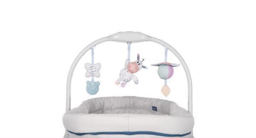 CHICCO Kiságy/fekvőhely/szék Baby Hug Air 4 az 1-ben - Glacial