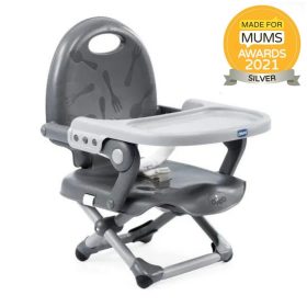   CHICCO Hordozható ülésmagasító Pocket Snack székhez - Dark Grey