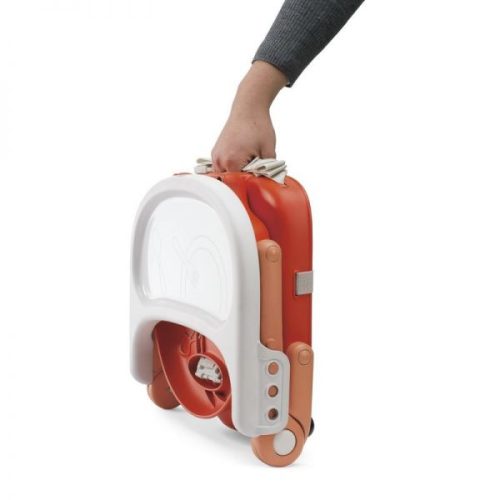 CHICCO Hordozható ülésmagasító Pocket Snack székhez - Pipacs piros