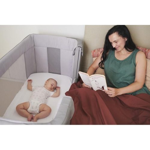 CHICCO Next2Me Forever kiságy - Moon Grey