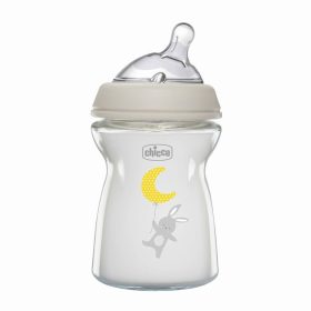 CHICCO Üveg cumisüveg Natural Feeling 250 ml semleges 0m+