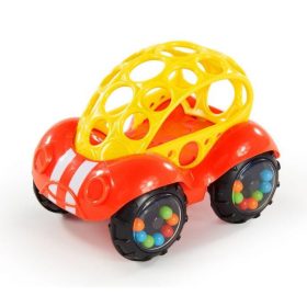 OBALL Játék-autó piros 3 hónapos kortól