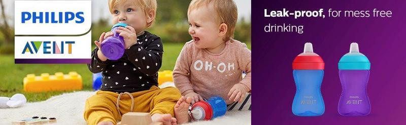 Philips AVENT SCF802/02 Puha harapásálló csőrös pohár 300 ml LILA részletei