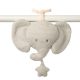 NATTOU Zenei játék Teddy elefánt 16 cm, 0m+