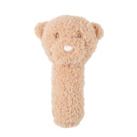 NATTOU Plüss játék csörgő Teddy maci 14 cm, 0m+