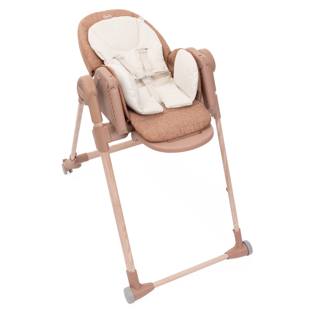 CHICCO Etetőszék Polly Armonia - Terracotta - Funkciók és előnyök