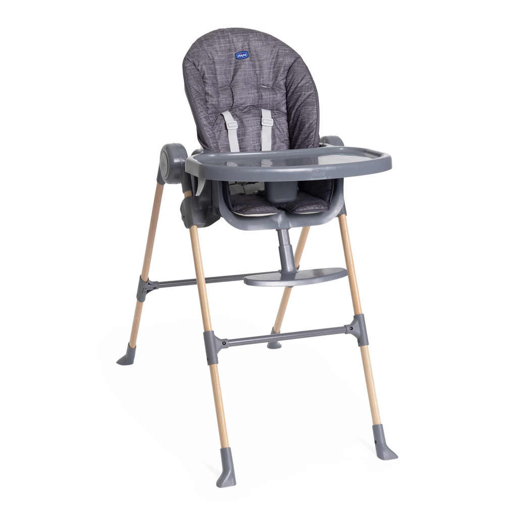 CHICCO Polly Essential etetőszék - Szén