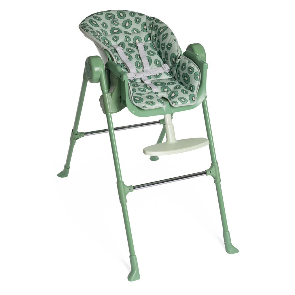 CHICCO Polly Essential etetőszék - Kiwi, összecsukva