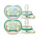 Philips AVENT SCF376/18 Játszócumi Ultra air éjszakai 0-6hó fiús, 2db