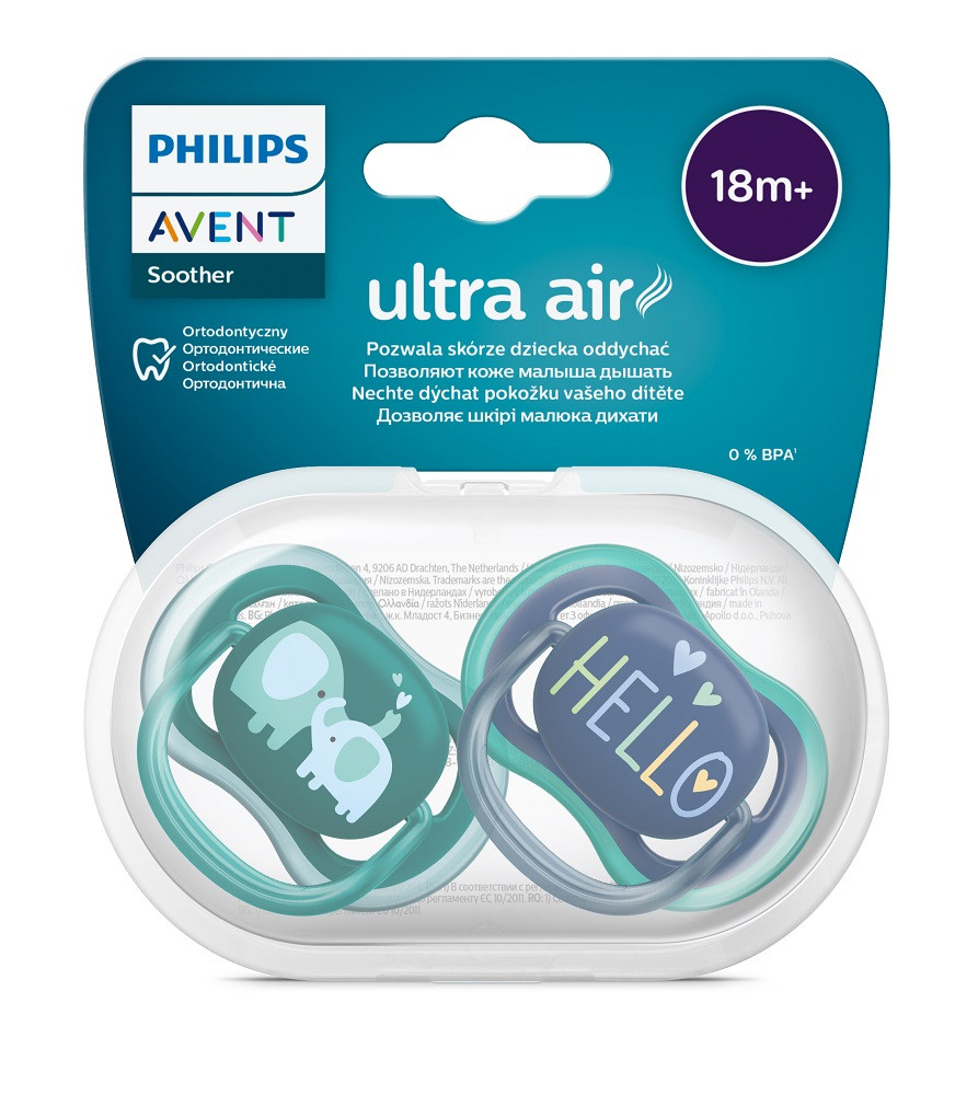Philips AVENT Ultra air játszócumi - Maximális légáramlás