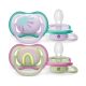 Philips AVENT SCF085/59 Játszócumi Ultra air mintás 0-6hó lányos (sziv
