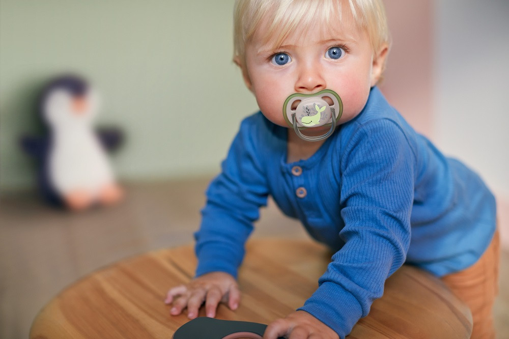 Philips AVENT Ultra Air játszócumi - Bálna minta