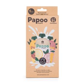 PETITE&MARS Papoo Original tasak bébiételekhez, 6 db