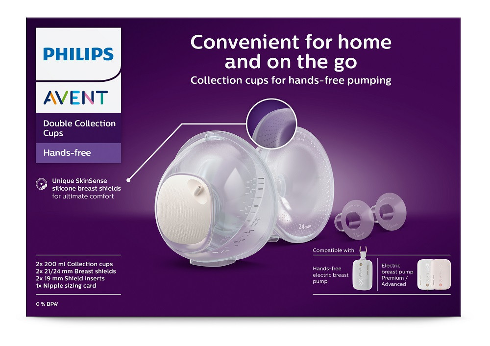 Philips AVENT Hands-Free nádoby zberné használat közben