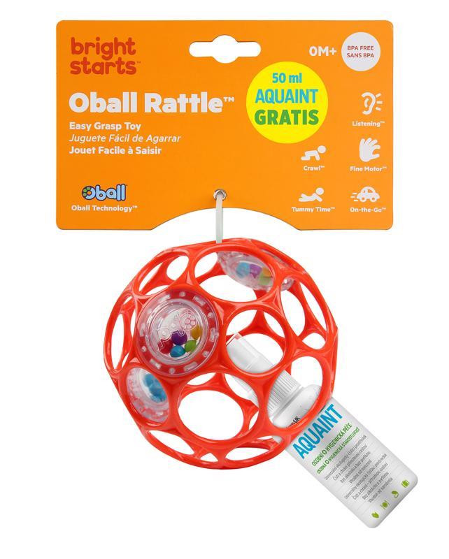 OBALL RATTLE játék előnyei