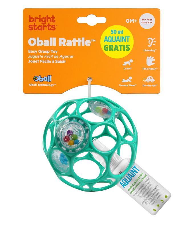 OBALL RATTLE könnyen megfogható kialakítás