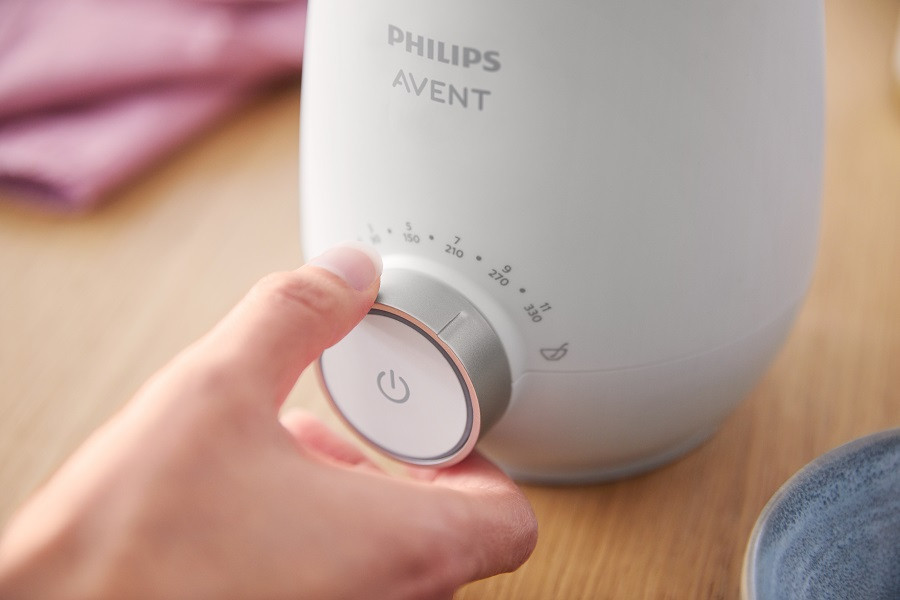 A Philips AVENT cumisüveg-melegítő közeli képe