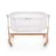 PETITE&MARS Állítható kiságy bölcső funkcióval Glory 2in1 Ivory Cream
