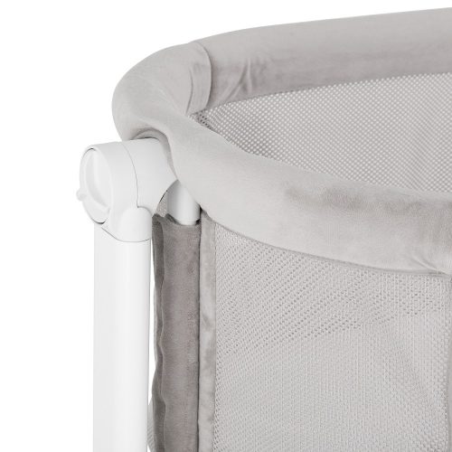 PETITE&MARS Állítható gyerekágy ringató funkcióval Glory 2 az 1-ben Mocha Beige