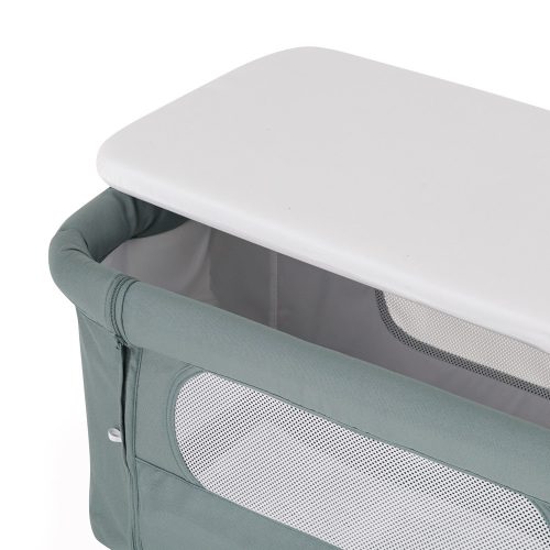 PETITE&MARS Állítható kiságy Grace Compact Foggy Green