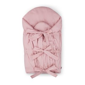 PETITE&MARS Megkötős pólya Nurse tömör kókusz betéttel Dusty Pink 75x7