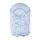 PETITE&MARS Megkötős pólya Nurse tömör kókusz betéttel Baby Blue 75x75