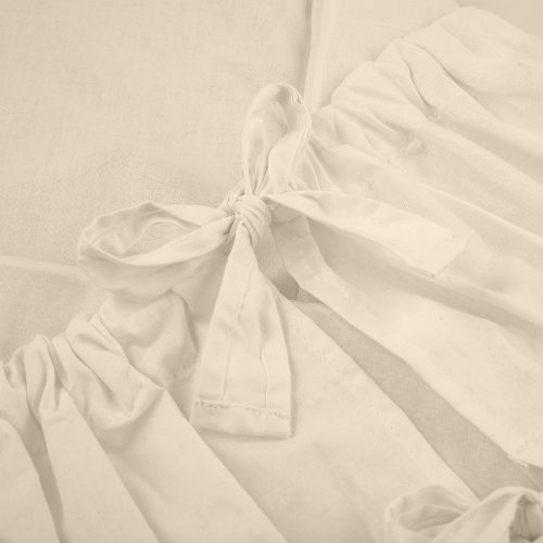 PETITE&MARS Megkötős pólya Nurse tömör kókusz betéttel Light Beige 75x75 cm