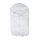 PETITE&MARS Megkötős pólya Nurse tömör kókusz betéttel White 75x75 cm