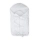 PETITE&MARS Megkötős pólya Nurse tömör kókusz betéttel White 75x75 cm