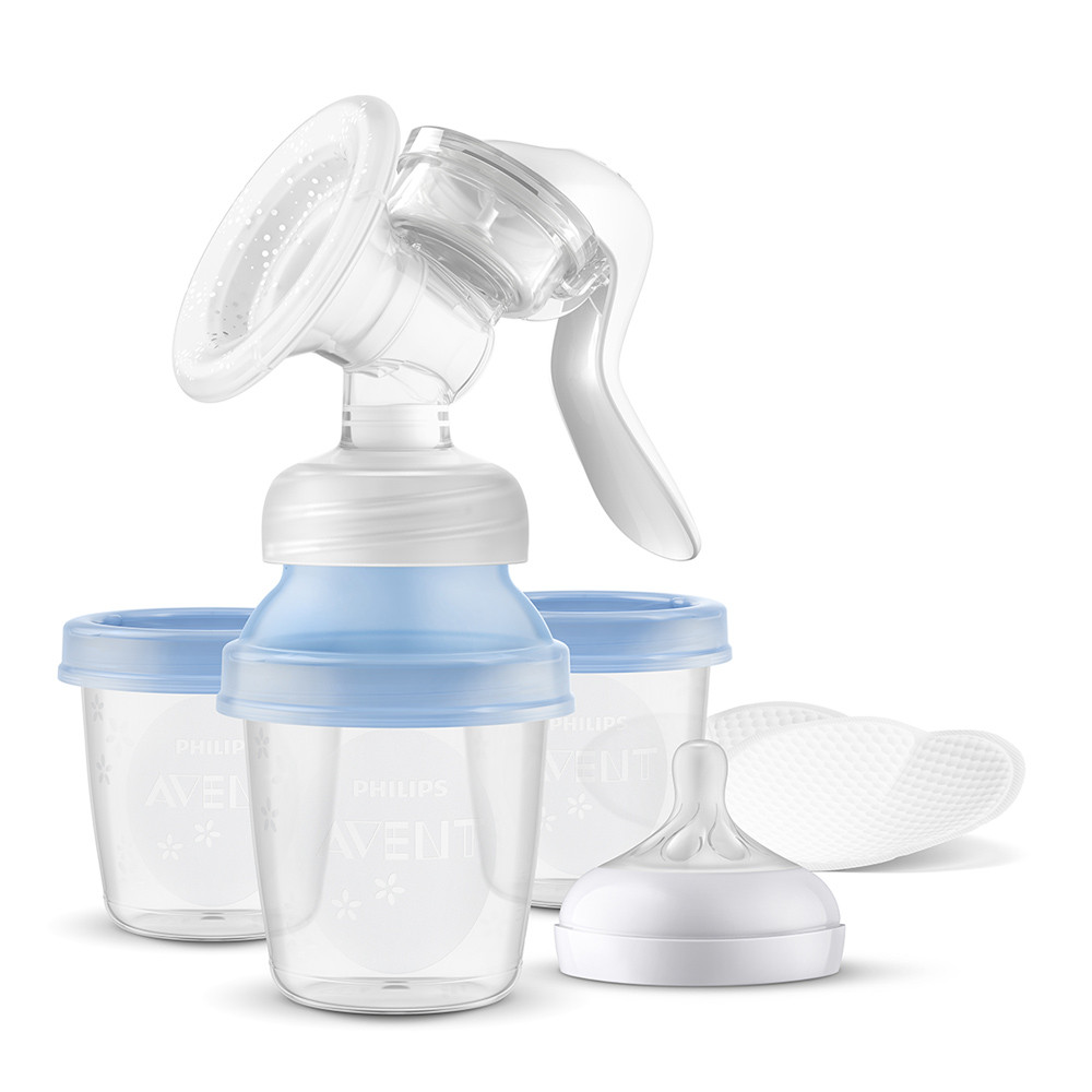 Philips AVENT SCF430/13 Kézi mellszívó VIA poharakkal