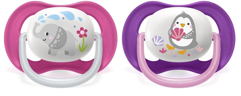 Philips AVENT SCF080/08 Ultra air játszócumi - közeli kép a szellőzőnyílásokról