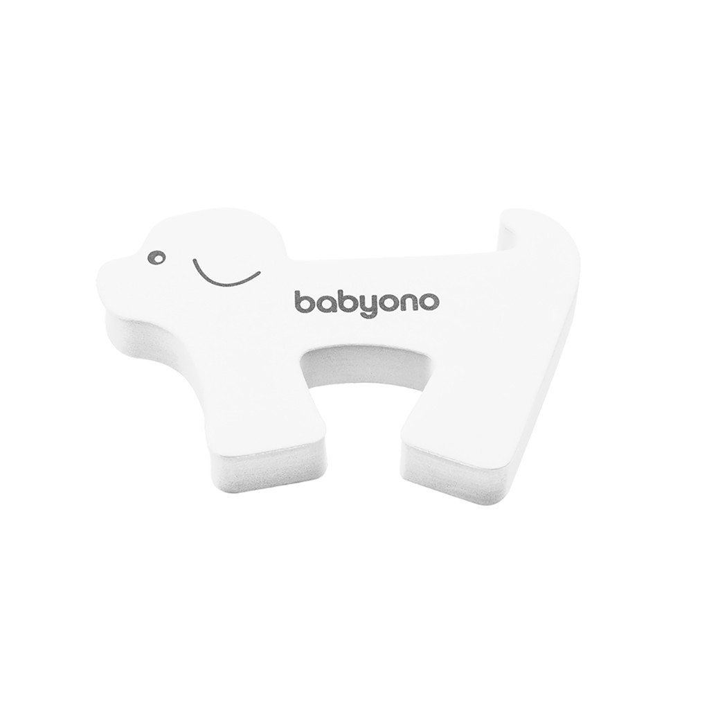 BABYONO Ajtógát fehér kutya