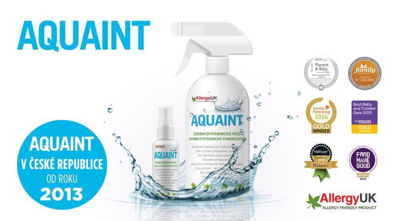 AQUAINT 50ml utazóágy használat közben