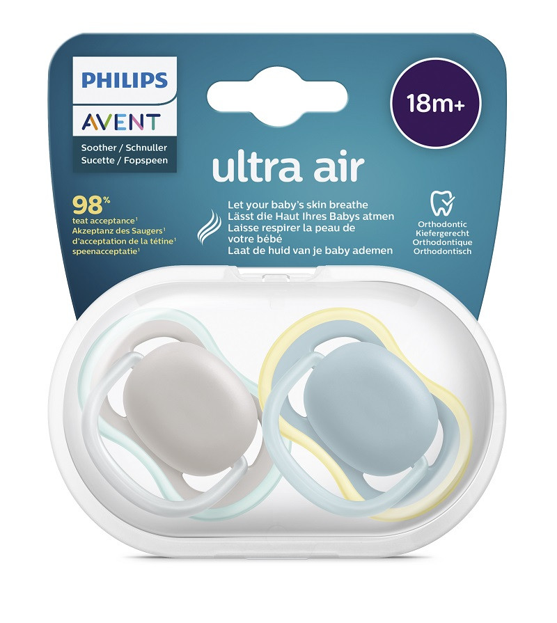 Philips AVENT Ultra air játszócumi előnyei