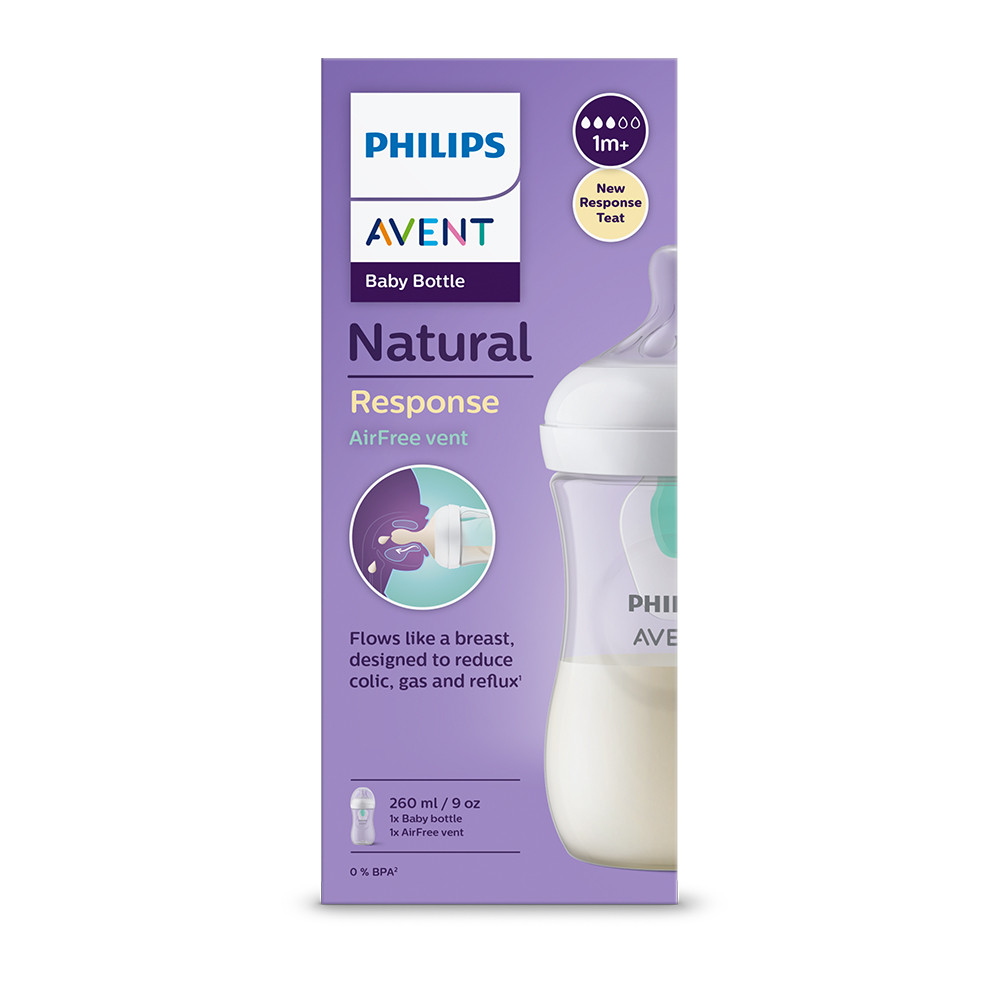 Philips AVENT Natural Response cumisüveg AirFree szeleppel előnyei