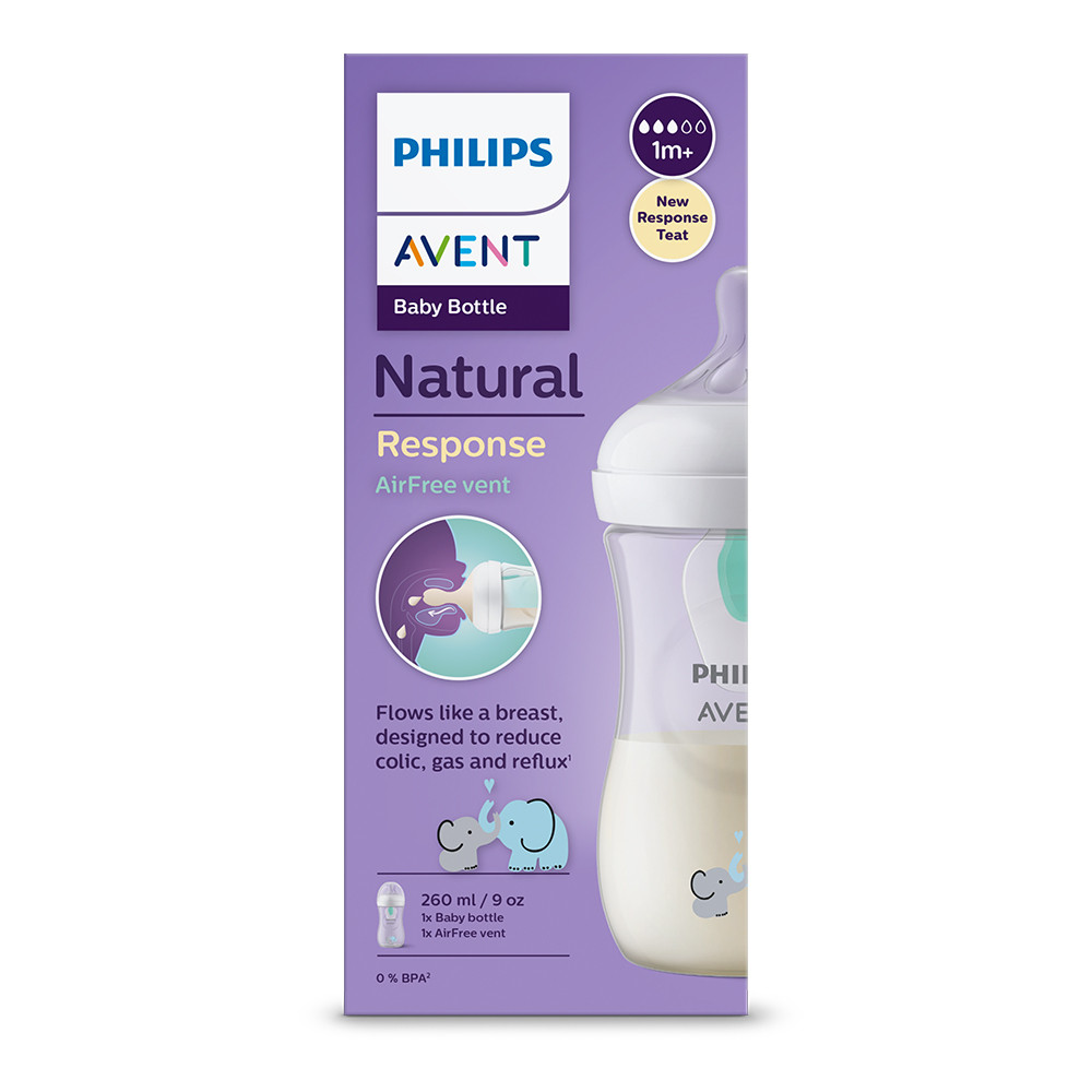 Philips AVENT Natural Response cumisüveg előnyei