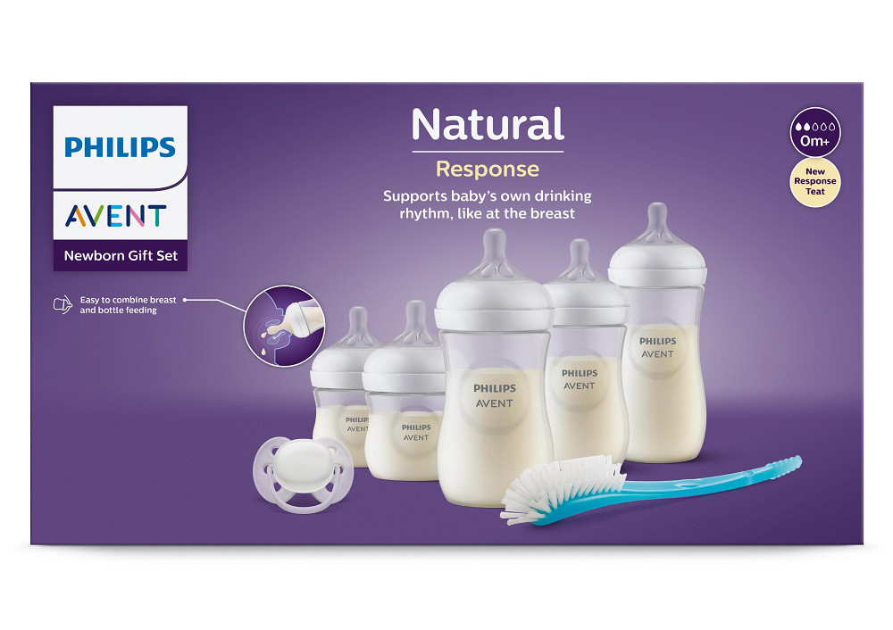Philips Avent Natural Response Újszülött ajándékcsomag SCD838/12 részletei