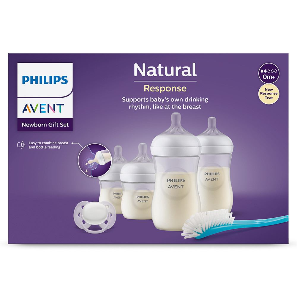 Philips AVENT Újszülött Kezdőkészlet Natural Response előnyök