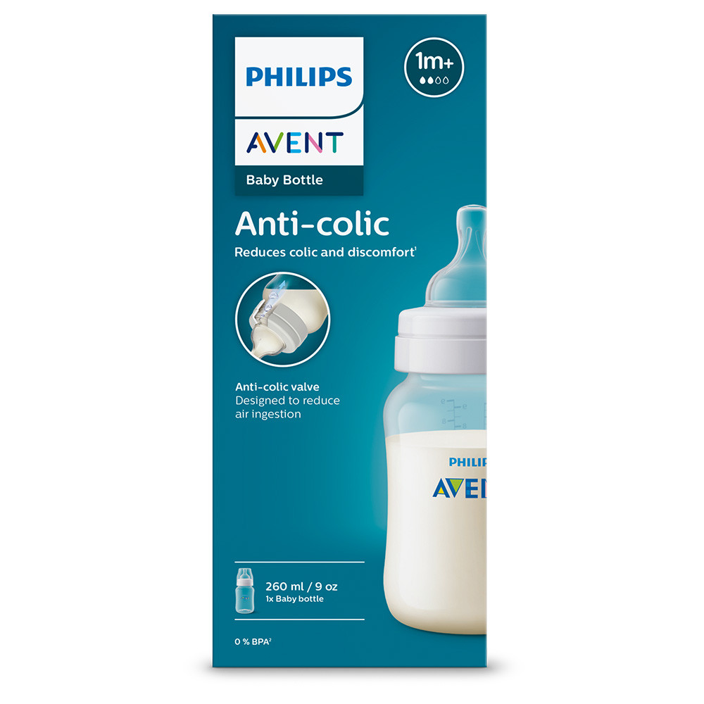 Philips AVENT Anti-colic cumisüveg részletei
